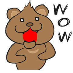 落書き動物園スタンプ