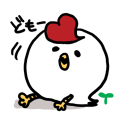 まんまる顔のコッコさん01