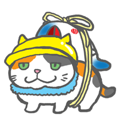 お弁当ねこ(まぐろ)みけ