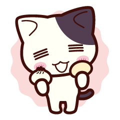 ぶち猫 にゃんこ 秋冬もの