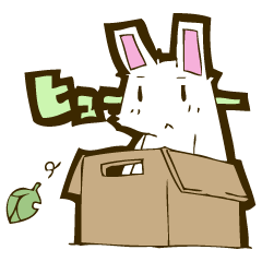 しろうさぎ。