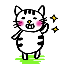手書きアニマルスタンプ