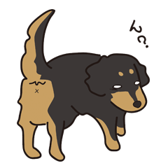 お犬スタンプ