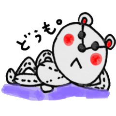 手書きのクマちゃん。
