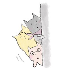 のらねこ3姉妹