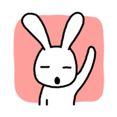 白うさぎ