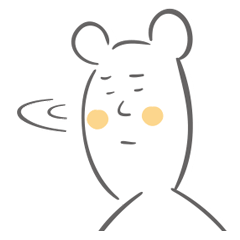 ふりかえるシロクマ