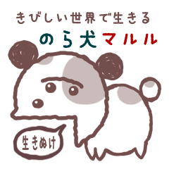野良犬マルルの日常