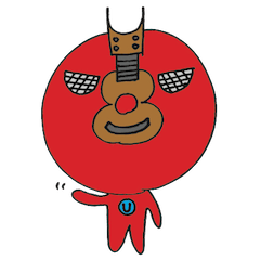 ウクレンジャー　レッド