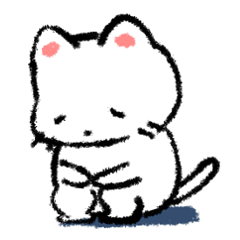 アンニュイなネコ