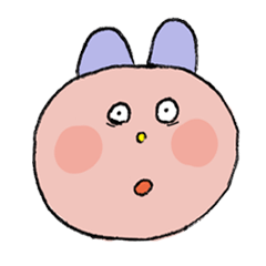 すぐかおにでるスタンプ