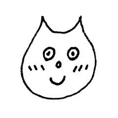 ねこ顔びよーん