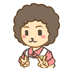 ハッピー家族　アフロママ