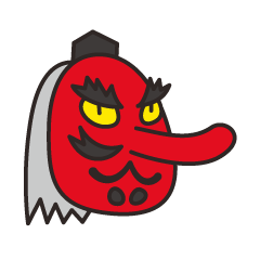 天狗顔