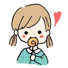 おさげ少女のぱーちゃん