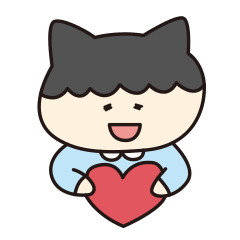 まえがみネコのニラちゃん