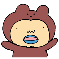 熊の着ぐるみ生活　熊人（くまんちゅ）