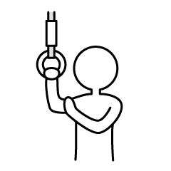 働く人