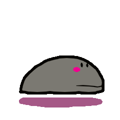かわいげないおさん。