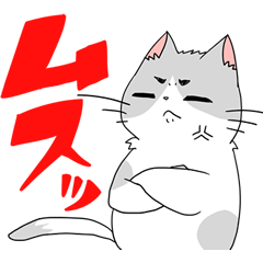ぶち猫