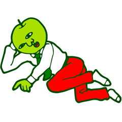 青リンゴ君