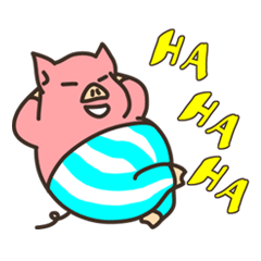 ぶたくんスタンプ