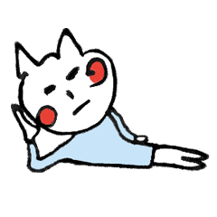 やさぐれ猫のヘタねこ