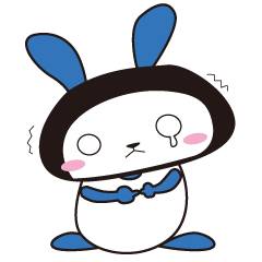 ヘルメットうさぎ