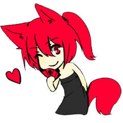 Fox Girl happy smile