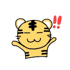 やる気がない動物スタンプ