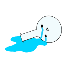 フラスコさんスタンプ