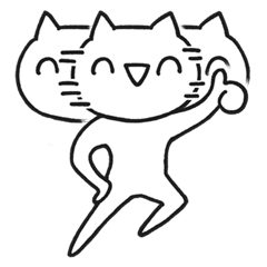 楽しそうな猫