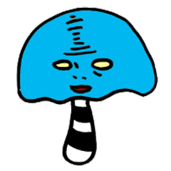 ぶつぶつボーダー毒キノコ