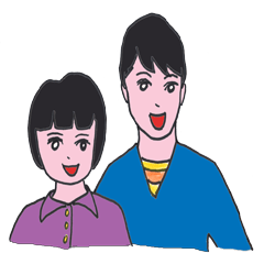 なかよし新婚さん。なおちゃんとたけちゃん