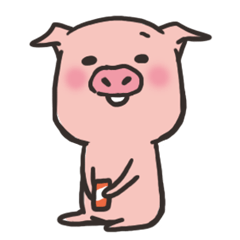 ブタの子「ぷぅちゃん」