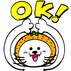 オレネコ!(オレンジをかぶった猫)