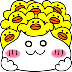 幸せの白猫