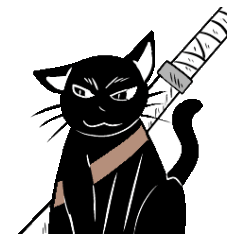 黒ネコ 01