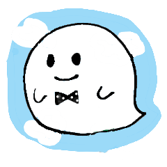 おばけ君スタンプ