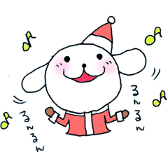 タレミミ犬(サンタクロースバージョン)
