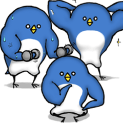 よく鍛えられたペンギン