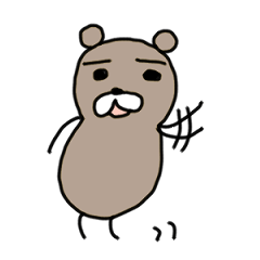 ピーナッツくま