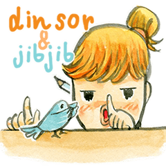 Dinsor & Jibjib : The little artists