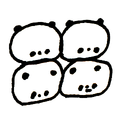 ぱんだらけ