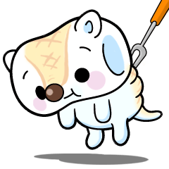 ふわふわマシュマジロ