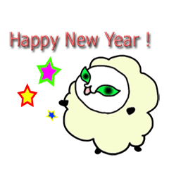 ひつじ年だと思ってるぬこ