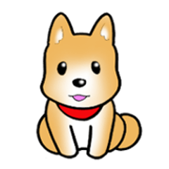 柴犬さんスタンプ