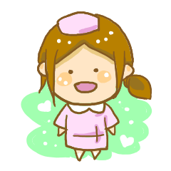 白衣のあんじぇら(職業別スタンプ)