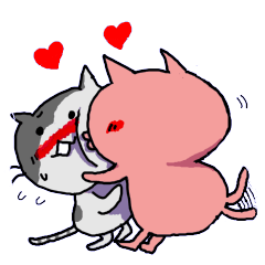 猫の夫婦