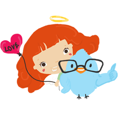 Love messages from Angie and Little Bob